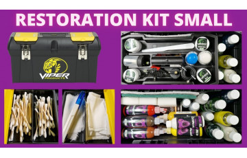 - Starter kit small for leather & vinyl restoration
